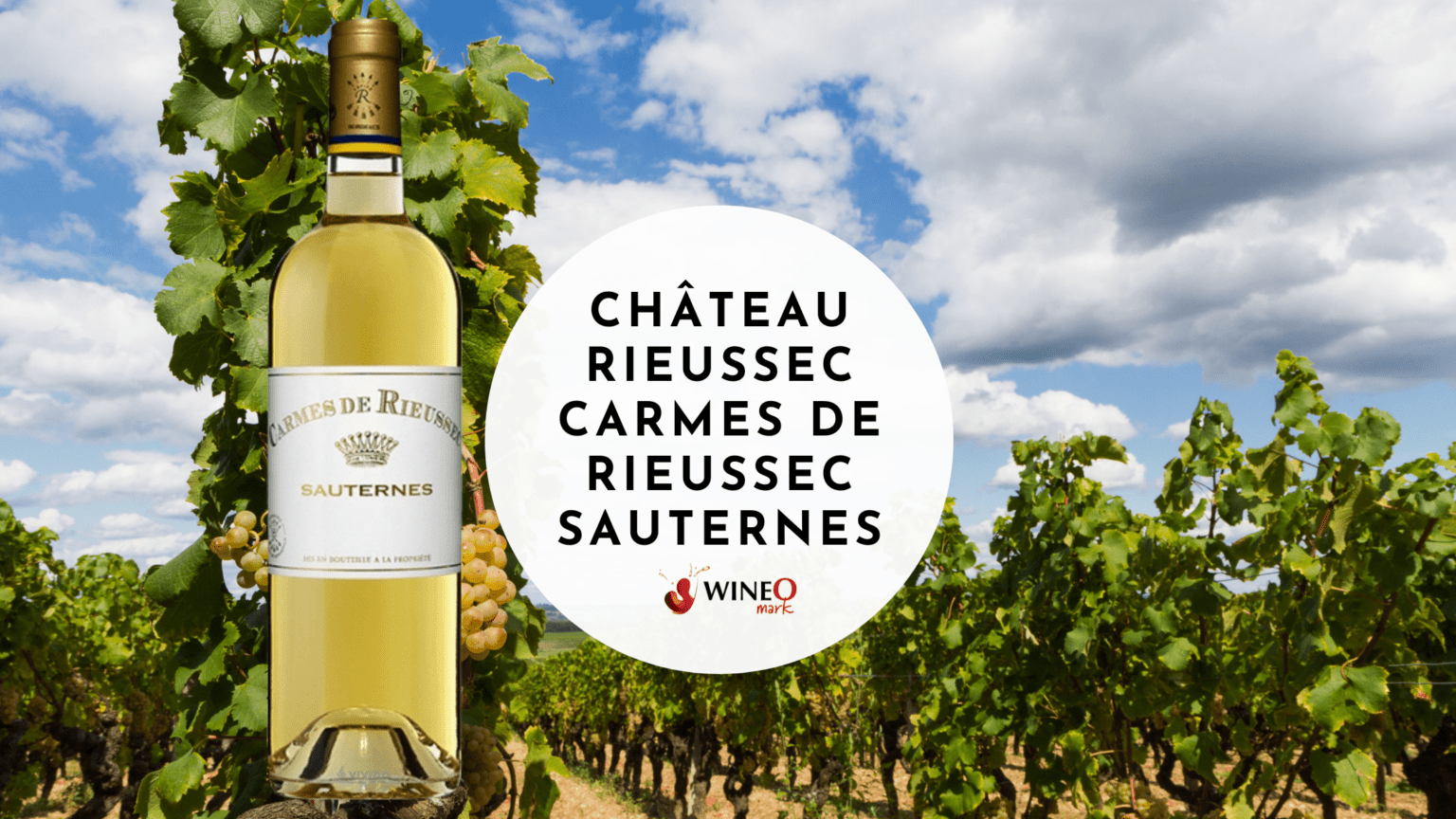 Château Rieussec Carmes de Rieussec Sauternes - WineO Mark