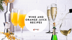 wine and orange juice