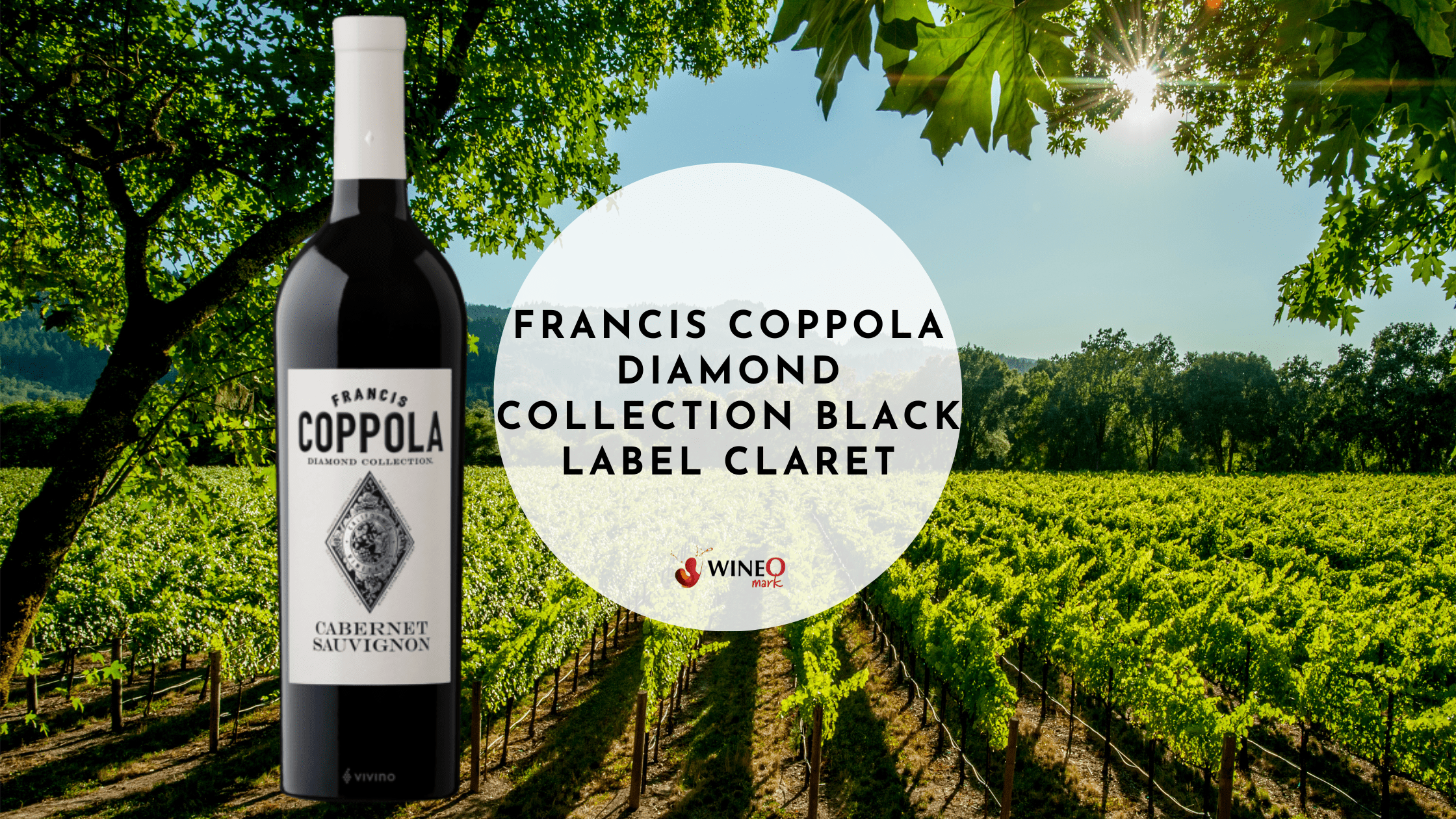 Francis Coppola Diamond Collection Black Label Claret Cabernet 